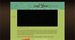 Desktop Screenshot of localflavorcafe.net